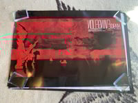 Original 90s Neon Genesis Evangelion Poster 14 "End of Eva" theatrical release poster.