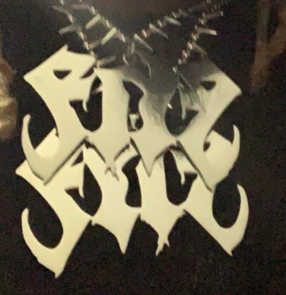 Image of “FNF” Spiked chain and Pendant