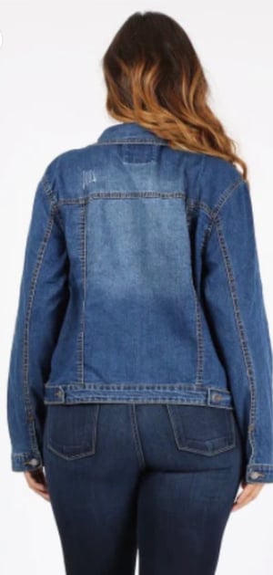 Image of Denim Jackets (Plus Size)