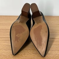 Image 10 of JOE’S Black Genuine Leather Women's Mule Shoes