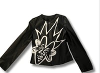 Image 2 of SAIbysai Black Leather Jacket 