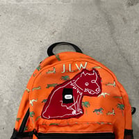 Image 3 of Orange dog backpack
