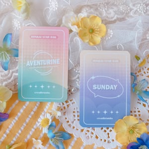 Image of Honkai Star Rail Glittery Photocards