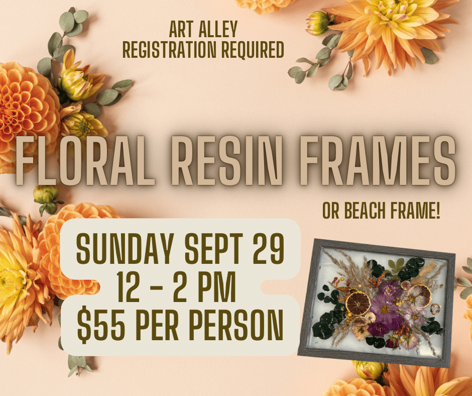 Image of Floral & Beach Resin Frames