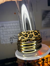 Image 1 of 3pc. cheetah print bangles 🐆
