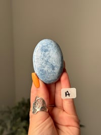 Image 1 of BLUE OPAL PALM STONES