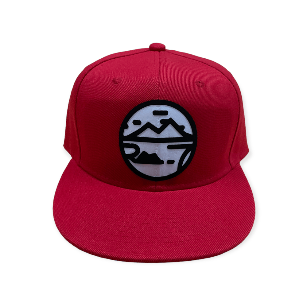 Image of Arctic Seven Snapback Red/Blk/Wht