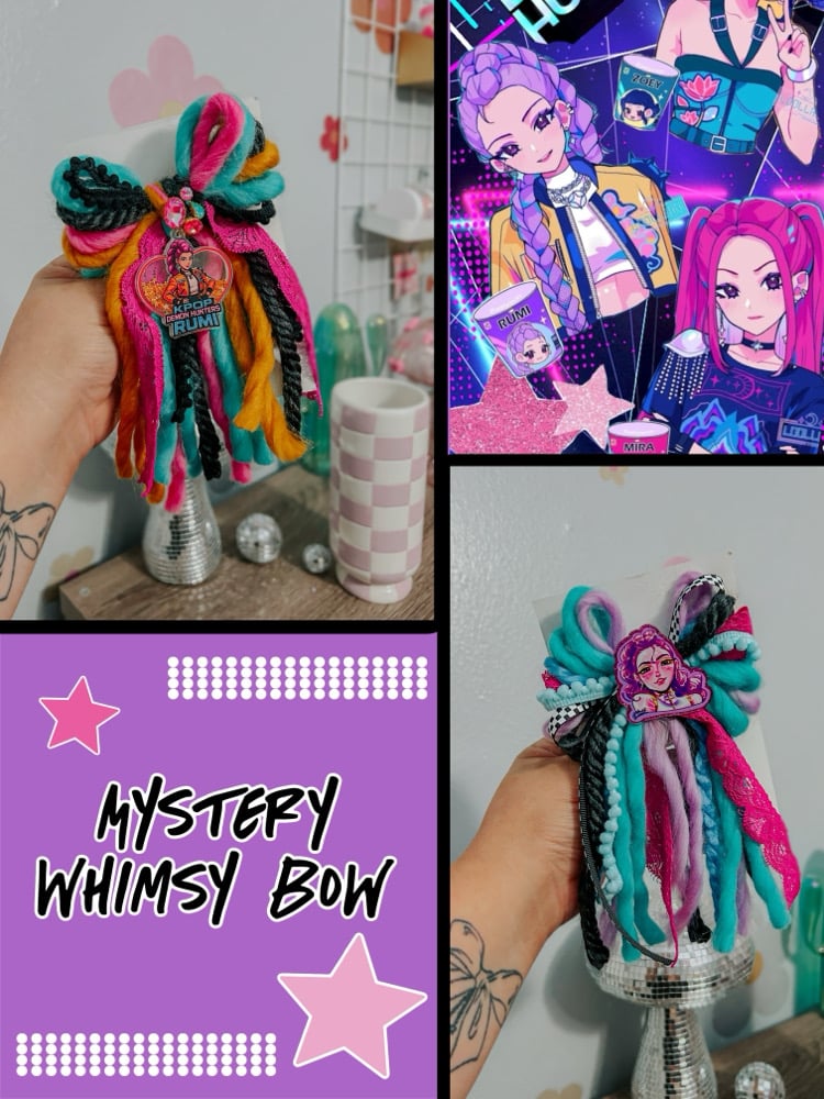 Image of MYSTERY WHIMSY BOW- KPOP DEMON HUNTERS