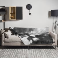 Image 1 of Throw Blanket Grey