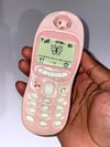 Pink Ceramic Phone Pipe