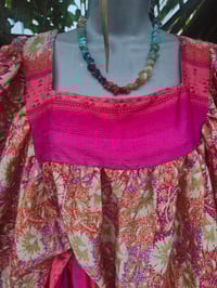 Image 5 of Gypset smock shocking pink oranges