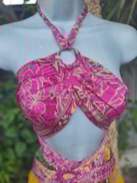Image 7 of MYLA Tassel Top Pink/ Red