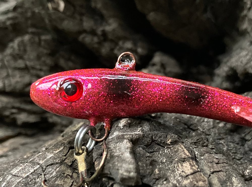 Pink Flake Ripper Minnow - WP172