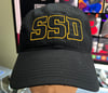 Nike Black Unstructured Twill SSD Outline Logo Hat