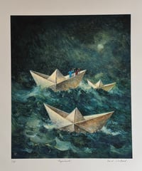 Image 1 of ‘Paperboats’