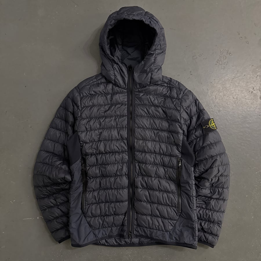 Image of SS 2018 Stone Island Gamrent Dyed Micro Yawn Down jacket, size large