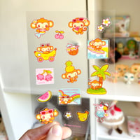 Image 2 of clear sticker sheets 