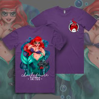 Image 1 of Purple Mermaid T-Shirt 