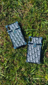 Image 2 of Black Designer Purse iPhone Case 