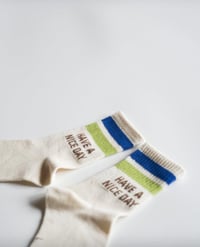 Image 2 of Tiny Human Collective Have A Nice Day Socks - 3 PK