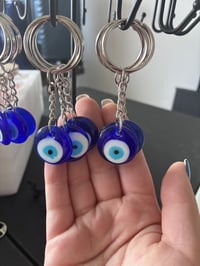 Image 2 of Evil Eye (Nazar) Keychain