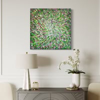Image 5 of 'From the seed, outwards' - 76x76cm
