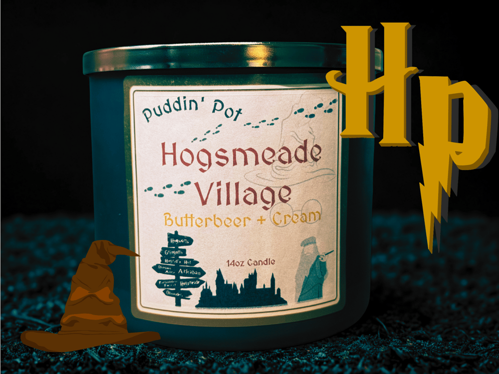 Image of Hogsmeade Village Candle