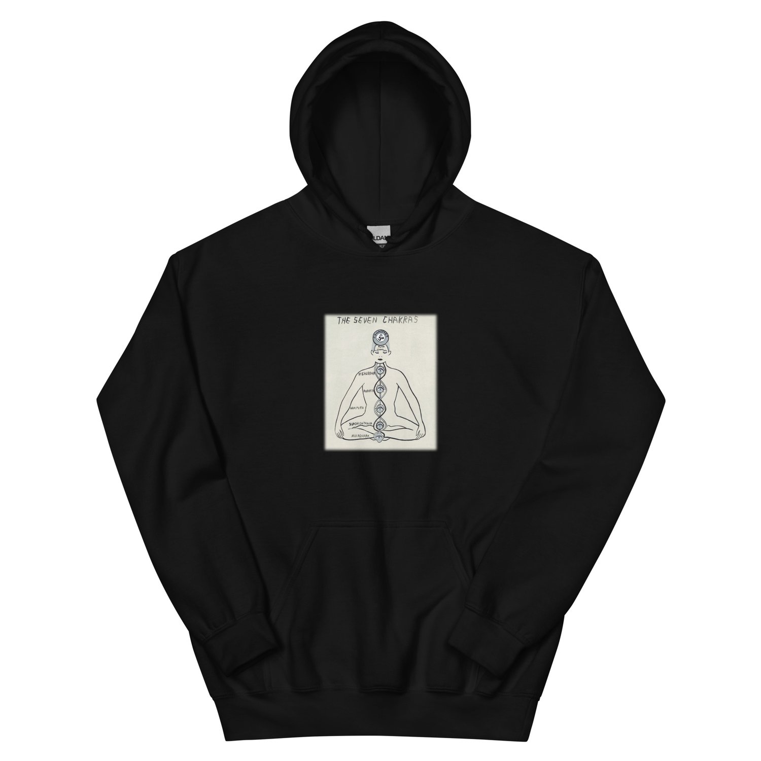 Image of THE SEVEN CHAKRAS HOODIE