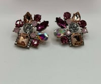 Pink gem studs 