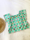 Ready Made Doilies Cropped T Top with free postage 