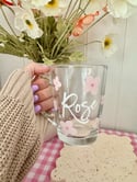 PERSONALISED GLASS MUGS 