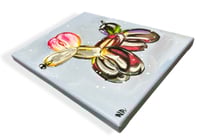 Image 2 of “PARTY TRICKS” ORIGINAL ACRYLIC PAINTING BY NIKITA ROSALIND 8”x10”