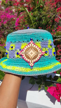 Image 4 of Connected Crochet Cosmic Cap