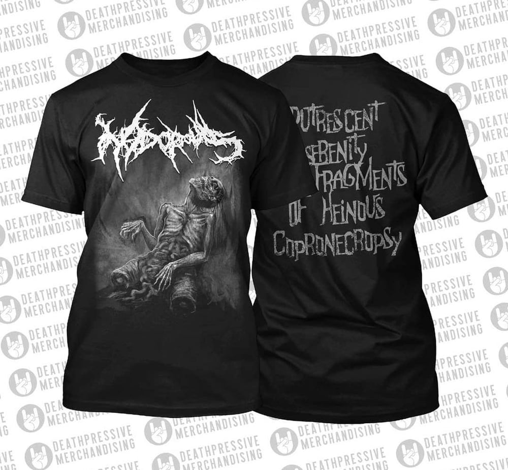 NIDOROUS - PUTRESCENT SEBENITY OVER FRAGMENT OF HEINOUS COPRONECROPSY (T-SHIRT & LONGSLEEVE)