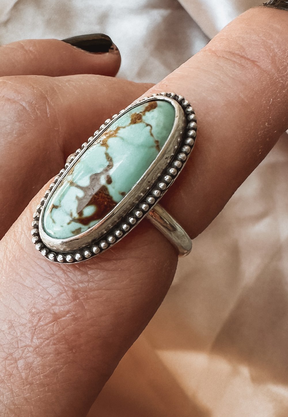 Image of Simple Setting Teardrop Moonstone