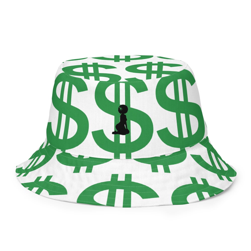 Image of Reversible Dollar Sign bucket hat