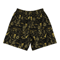 Image 2 of Bumblebee Camo Unisex Athletic Shorts