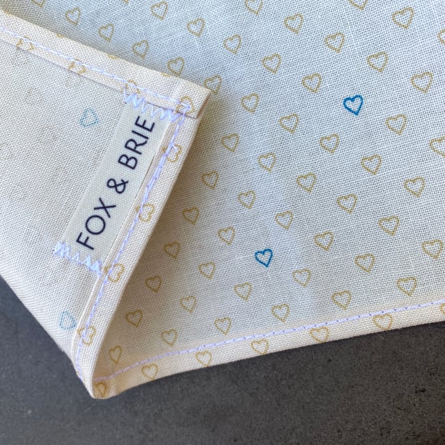 Something Blue Pocket Square 