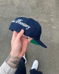 Image 3 of  GREEN BRIM “By Any Means Necessary “ CUSTOM FITTED CAP