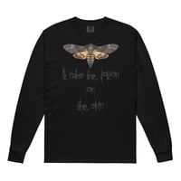 Image 2 of Garment-dyed heavyweight long-sleeve shirt