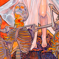 Image 2 of A Thousand Suns Will Stream on Thee Original Watercolor 