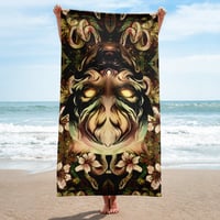 Image 2 of Gothic Tropics Towel