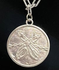 Image 2 of Chain/GOD'S Property Medallion (925 Sterling Silver)