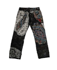 Image 2 of SINS BLACK PAISLEY BORO DEMIN 