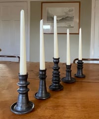 Image 2 of candlestick 4 - mahogany