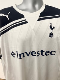 Image 4 of Tottenham Hotspur “BALE 3” 2010/11 Home Cup Shirt + UCL patches (XL)