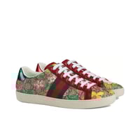Image 4 of GUCCI Ace Red GG Supreme Women's 