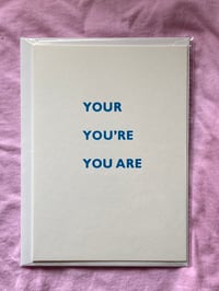 You’re greetings card