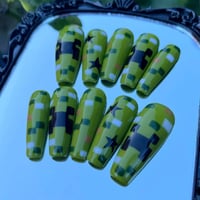 Image 2 of Uñas press-on Minecraft