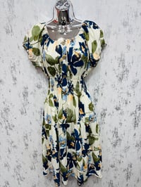 Image 2 of Taylor Bardot Midi Dress